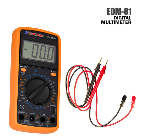 Digital Multimeter, DC Voltmeter And Ohm Volt,EDM-81