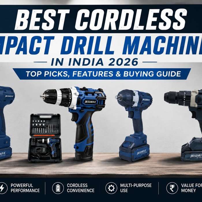 Top 5 Cordless Drill Machines in India for Home & Professional Use (2026)