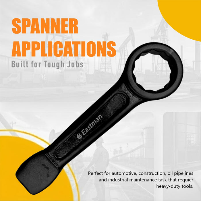 Eastman Slogging Spanner Ring End, 22mm To 120mm, E-2082