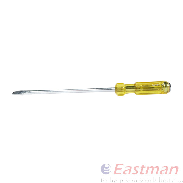 Eastman Striking Screw Driver With Yellow Handle, Long Length ,Size 8x150x1.2 To 8x300x1.2,  E-3029 Eastman Cast & Forge Ltd (GT Raod - Ludhiana)