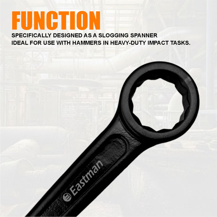 Eastman Slogging Spanner Ring End, 22mm To 120mm, E-2082