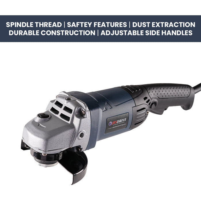 JRSDRIVE Heavy Duty Angle Grinder with 125 Mm Wheel Dia, 3000-9000 Rpm, 1350W, Single Speed model (EDG-125NE) Eastman Cast & Forge Ltd (GT Raod - Ludhiana)