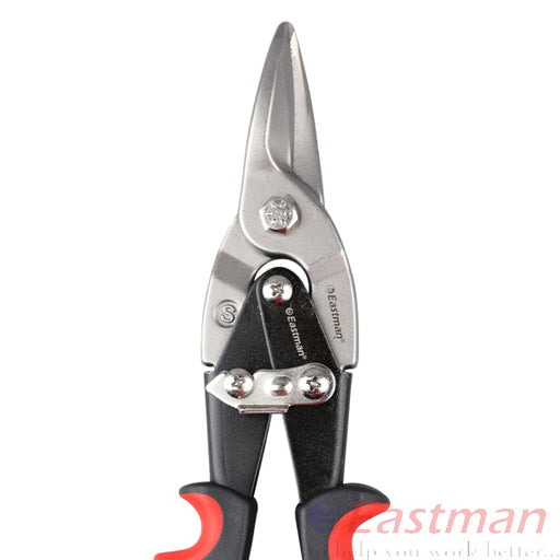 Eastman Aviation Snip E-2254_10/250 Tin Cutter For Cutting Iron Sheet Blade Crv Compound Action Snips Heavy Duty Anti Skid Foundation In Double Colour Red Black Eastman Cast & Forge Ltd (GT Raod - Ludhiana)