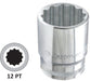 EASTMAN 1/2 INCH SQUARE | DRIVE SOCKET | HEX BI-HEX | E-2201 | Eastman Cast & Forge Ltd (GT Raod - Ludhiana)