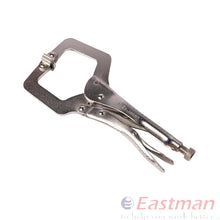 Eastman C-Clamp Plier, Selected Alloy Steel, Knurled Handle, Heavy Duty, 5mm Hex Key Control, Size:- 11/275mm, E-2253