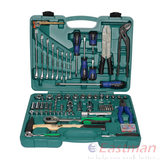 Eastman 100 PCS SOCKET & BIT SET, Knurled Sockets E-2302 Eastman Cast & Forge Ltd (GT Raod - Ludhiana)