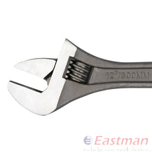 Eastman Adjustable Wrench Fully Polished, Chrome Plated, Selected Alloy Steel, Effortless Screw Adjustable, Size :- 6/150mm To15/375mm, E-2051P