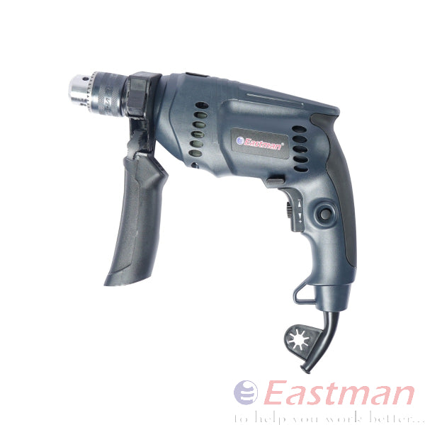 Eastman Impact Drill With Carbon Set, Dril Capacity 13mm, No Load Speed 0-2800RPM, 600W, EID-013