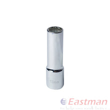 Eastman 1/2 Sq. Drive Deep Sockets.CRV (Hex & BI-Hex) (Sku-E-2225)