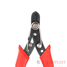 Eastman Wire Stripper Cutter, Insulated Grip Black Phosphate, High Carbon Steel,Size 5/125mm, PACK OF 20 E-2024