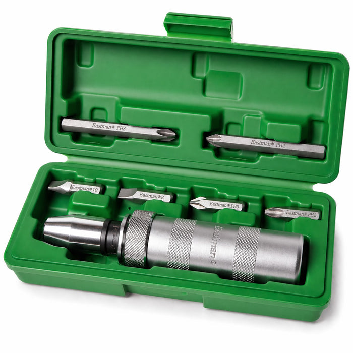 Eastman IMPACT DRIVER SET - CRV BITS, EID2500-02