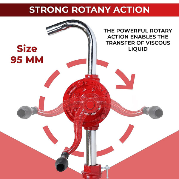 Eastman Rotary Barrel Rotary Pump, 95MM (BCP Pipe). E-2262