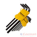 Eastman Ball Point Allen Key Set, Long Pattern, CRV, Champhered Heads, Black Finish, Set Of 09Pcs, Matric Size:- 1.5mm To 10mm, EAK-2408 Eastman Cast & Forge Ltd (GT Raod - Ludhiana)