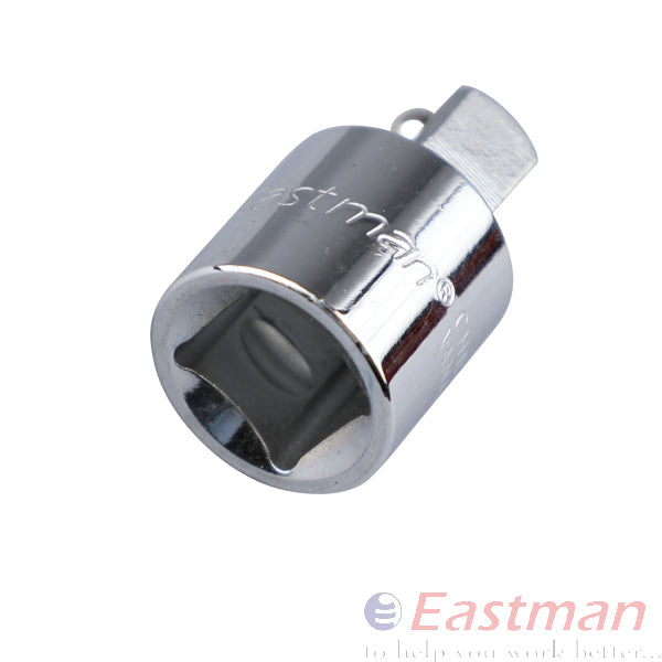 Eastman Socket Adaptors ,Chrome Vanadium Steel,Male And Female Available ,Size 3/8 (9.5) Male 1/2 (12.7) Female (E-2214) Eastman Cast & Forge Ltd (GT Raod - Ludhiana)