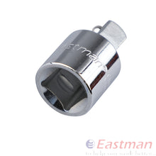 Eastman Socket Adaptors ,Chrome Vanadium Steel,Male And Female Available ,Size 3/8 (9.5) Male 1/2 (12.7) Female(E-2214)