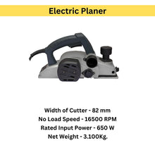 JRS Electric Planer ,650W , Speed 16500 RPM, 125 mm (EEP-082N)