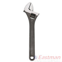 Eastman Adjustable Wrench Fully Polished, Chrome Plated, Selected Alloy Steel, Effortless Screw Adjustable, Size :- 6/150mm To15/375mm, E-2051P