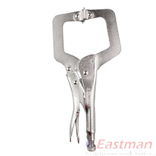 Eastman C-Clamp Plier, Selected Alloy Steel, Knurled Handle, Heavy Duty, 5mm Hex Key Control, Size:- 11/275mm, E-2253