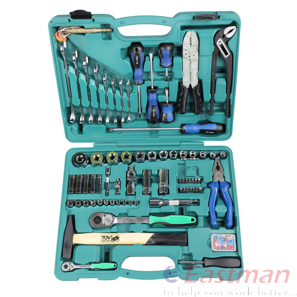Eastman 100 PCS SOCKET & BIT SET, Knurled Sockets E-2302 Eastman Cast & Forge Ltd (GT Raod - Ludhiana)