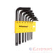 Eastman Star Allen Key Set, Short Pattern, CRV, Champhered Heads, Black Finish, Set Of 07 Pcs, Size:- T10 To T40, EAK-2407 Eastman Cast & Forge Ltd (GT Raod - Ludhiana)