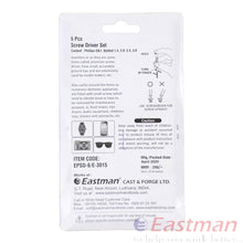 PRECISION SCREW DRIVER SET E-3015