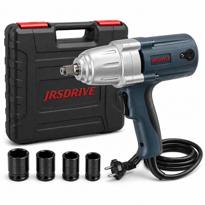 JRSDRIVE EIW-280 Corded Electric Impact Wrench - Industrial Grade Powerful Motor with Variable Speed and High Product Durability