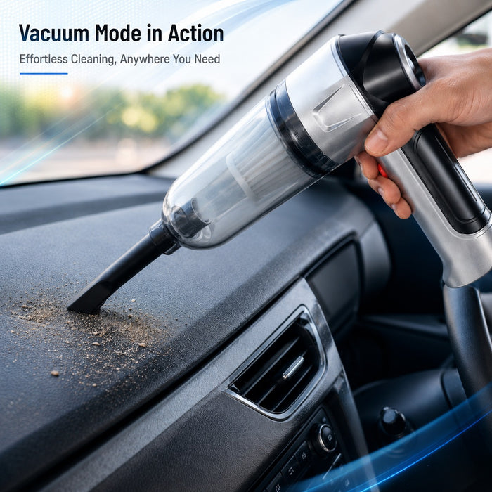 JRSDRIVE ECVB588N Cordless Vacuum Cleaner – 70W High Power, 11000pa Suction, 8V Battery with HEPA Filtration & Multi-Utility Nozzles