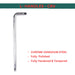 Eastman L-Handle, Fully Polished, 1/2 (12.7) To 3/4 (19), E-2211 Eastman Cast & Forge Ltd (GT Raod - Ludhiana)