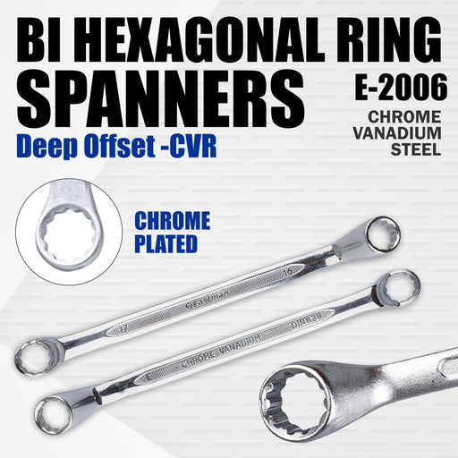 Eastman Bi-Hexagonal Ring Spanner, kits, E-2006 Eastman Cast & Forge Ltd (GT Raod - Ludhiana)