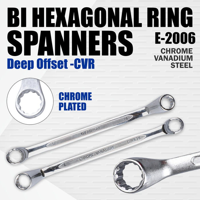 Eastman Bi-Hexagonal Ring Spanner, kits, E-2006 Eastman Cast & Forge Ltd (GT Raod - Ludhiana)