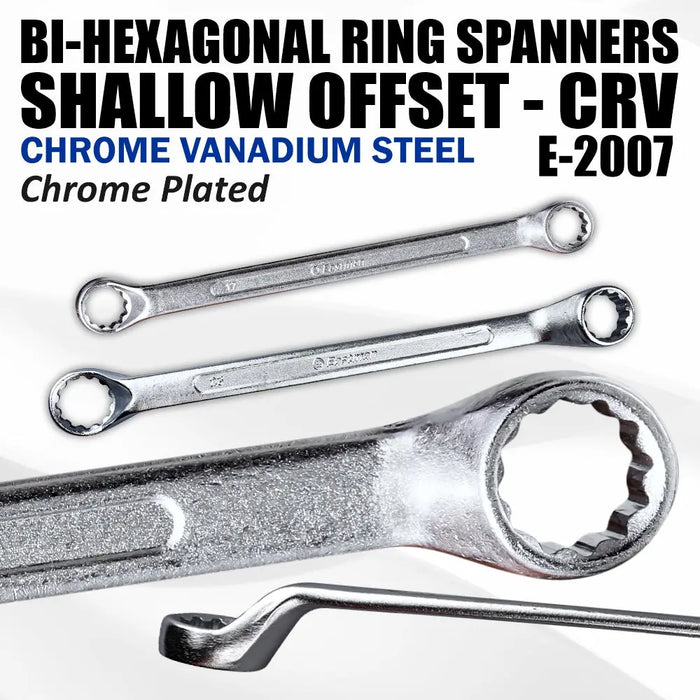 Eastman Bi-Hexagonal Ring Spanner, Box Pack, E-2007 Eastman Cast & Forge Ltd (GT Raod - Ludhiana)