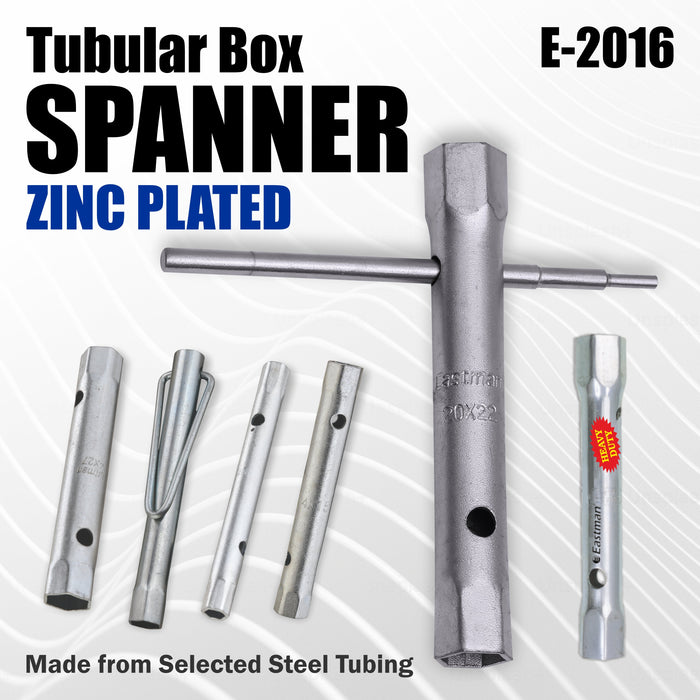 Eastman Tubular Box Spanners Tommy Bar  6*7-30*32  Kit Set (E-2016) Eastman Cast & Forge Ltd
