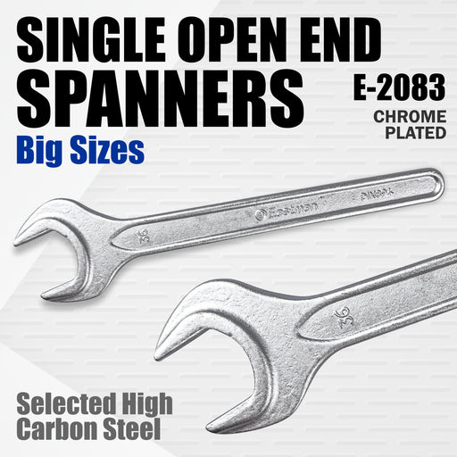 Eastman Single Open End Spanners - Big Sizes E2083 Eastman Cast & Forge Ltd