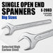 Eastman Single Open End Spanners - Big Sizes E2083 Eastman Cast & Forge Ltd