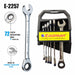 Eastman Ratchet Spanner, Straight, Mirror Finish Kit, E-2257 Eastman Cast & Forge Ltd