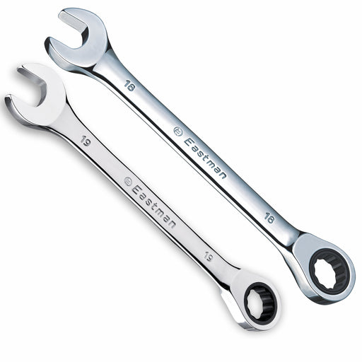 Eastman Ratchet Spanner, Straight, Mirror Finish Kit, E-2257 Eastman Cast & Forge Ltd