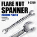 EASTMAN FLARE NUT SPANNER  WORTH SIZES (MM)- BOX PACKING KIT, KIT10 Pcs-E-2259_6*22, Eastman Cast & Forge Ltd