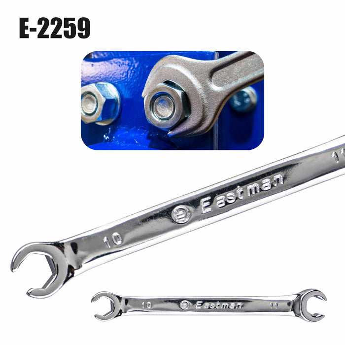 EASTMAN FLARE NUT SPANNER  WORTH SIZES (MM)- BOX PACKING KIT, KIT10 Pcs-E-2259_6*22, Eastman Cast & Forge Ltd