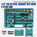 Eastman 1/2 SQ. 24 Pcs New Socket Set -E-2202BM Eastman Cast & Forge Ltd