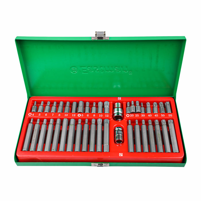 Eastman Metal Box Bit Set, Metal Box, 40 Pcs Set , E-3004