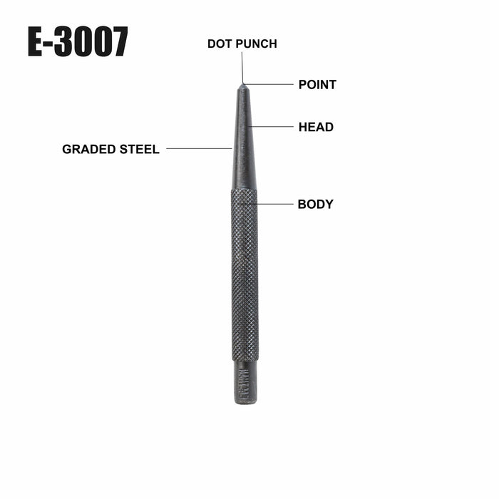 Eastman Center Punch (Auto Black) E-3007 Eastman Cast & Forge Ltd