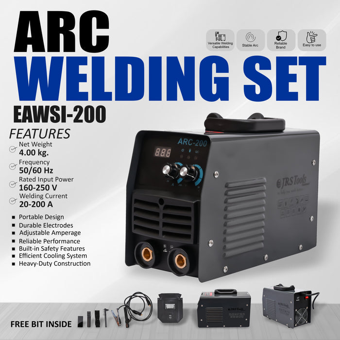 JRSDRIVE TOOLS Welding Set Machine, 20-200 A 50/60 Hz EAWSI-200 Eastman Cast & Forge Ltd (GT Raod - Ludhiana)