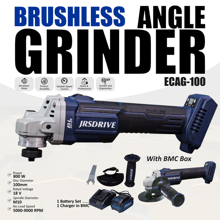 JRSDRIVE Brushless Angle Grinder ECAG-100 Eastman Cast & Forge Ltd (GT Raod - Ludhiana)