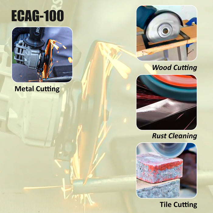 JRSDRIVE Brushless Angle Grinder ECAG-100 Eastman Cast & Forge Ltd (GT Raod - Ludhiana)