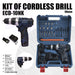 JRSDRIVE Kit of Cordless Drill ECD-10NK Eastman Cast & Forge Ltd