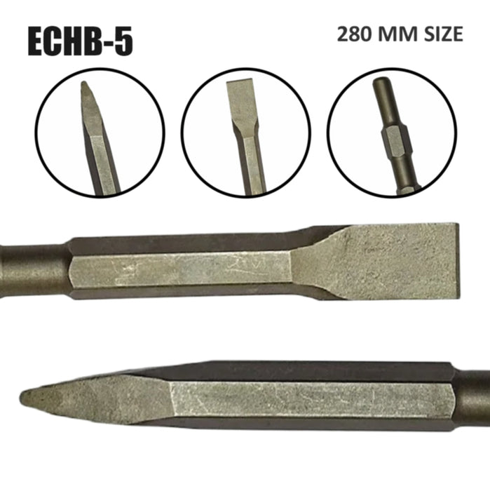 Eastman  Chisel Bits 5KG Hammer  (Flat & Pointed Type) ECHB-5 Eastman Cast & Forge Ltd