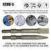 Eastman  Chisel Bits 5KG Hammer  (Flat & Pointed Type) ECHB-5 Eastman Cast & Forge Ltd
