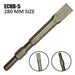 Eastman  Chisel Bits 5KG Hammer  (Flat & Pointed Type) ECHB-5 Eastman Cast & Forge Ltd