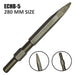 Eastman  Chisel Bits 5KG Hammer  (Flat & Pointed Type) ECHB-5 Eastman Cast & Forge Ltd