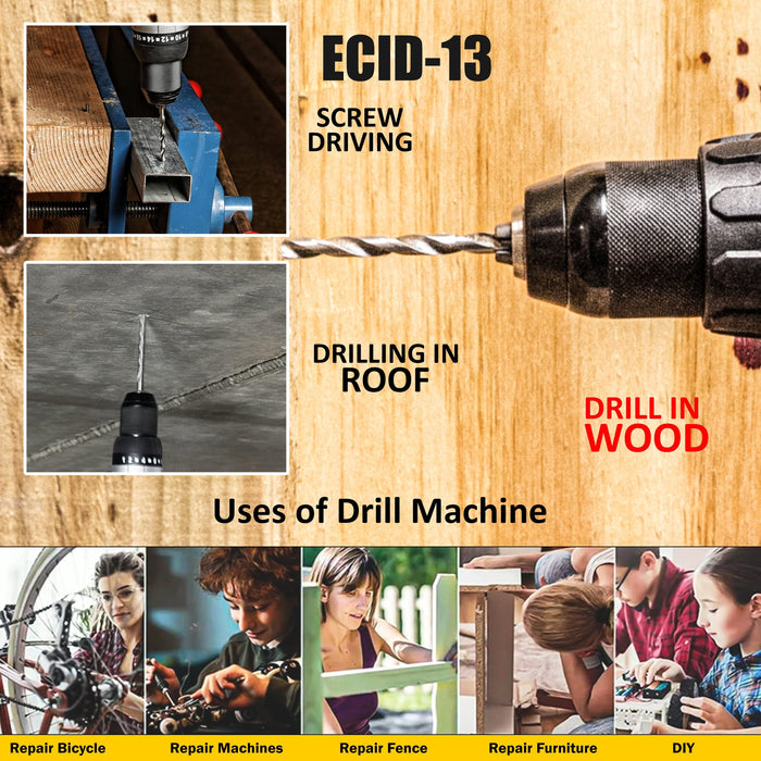JRSDrive Brushless impact  Drill Machine - 13mm  ECID-13 Eastman Cast & Forge Ltd (GT Raod - Ludhiana)